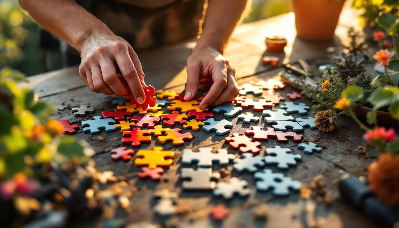 Wie man mit Puzzlespielen Beziehungen aufbaut und Villen restauriert